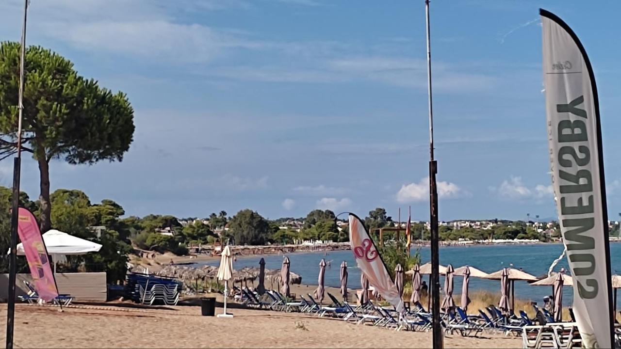Beautiful Choice - Near Athens Airport - 50M From The Sea - Iq+ Apartment Artemida  Luaran gambar